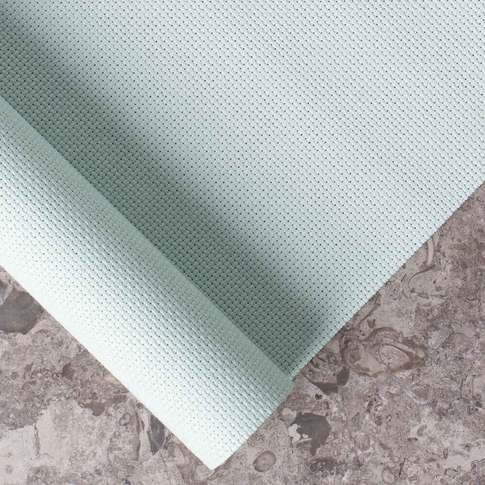 DMC Aida 38.1x45.7 cm Etamin Kumaşı Açık Yeşil - GD1436BX-4691 3813 14 CT